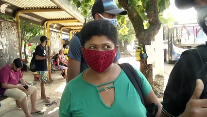 b'Movimento no terminal rodovirios no fim de semana'