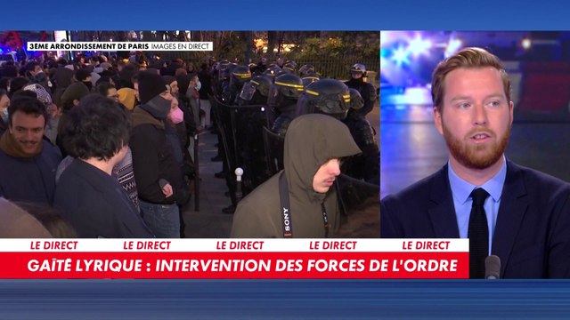 Gaîté Lyrique : intervention des forces de l'ordre
