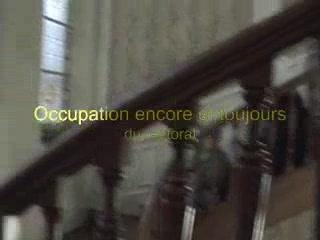 occupation rectorat