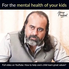For the mental health of your kids || Acharya Prashant