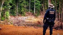b'Polcia Federal descobre garimpo ilegal '