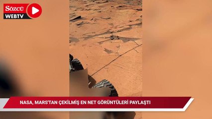 NASA, Mars'tan çekilmiş en net görüntüleri paylaştı