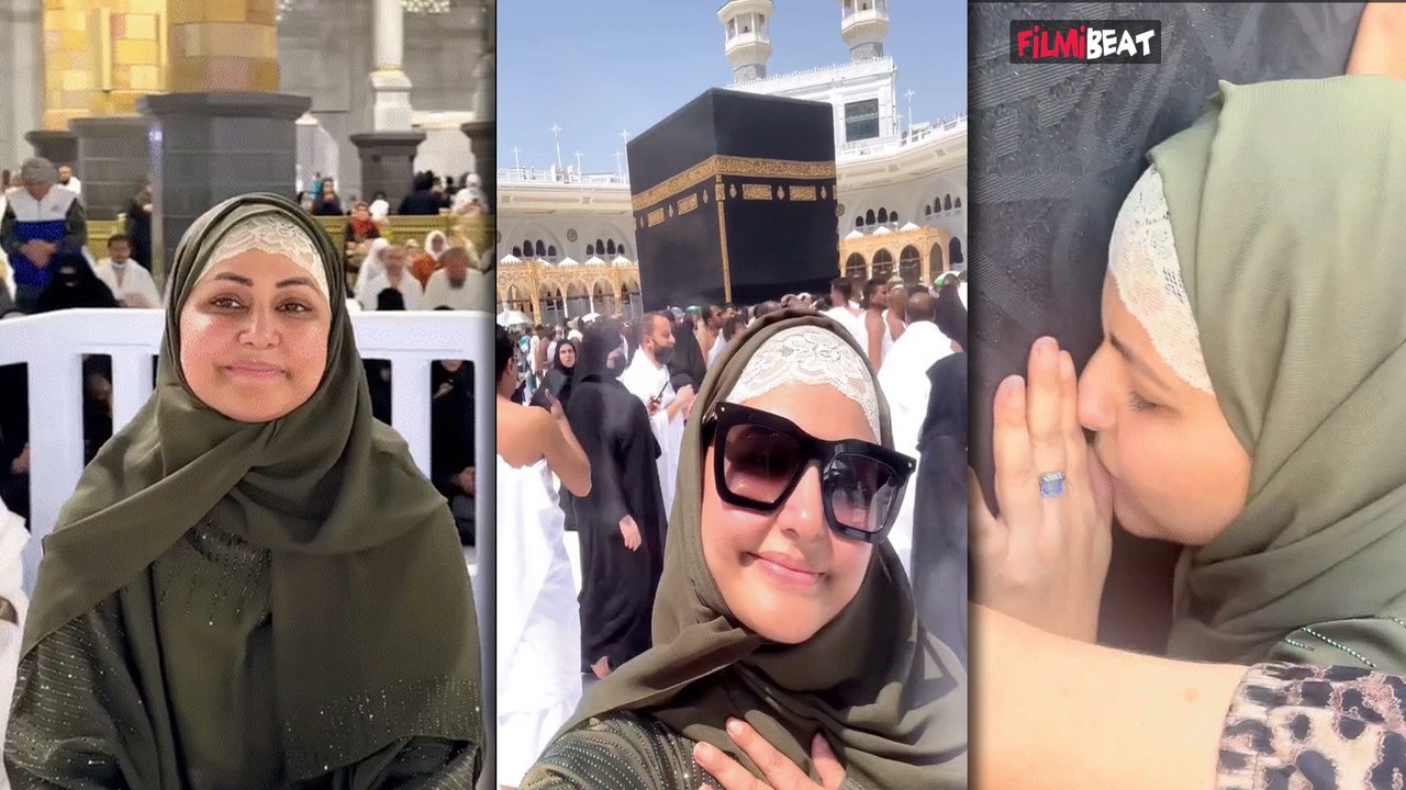 Hina Khan Cancer:Treatment के बीच Umrah कर हिना की आंखें हुई नम, लिखा emotional post ! FilmiBeat