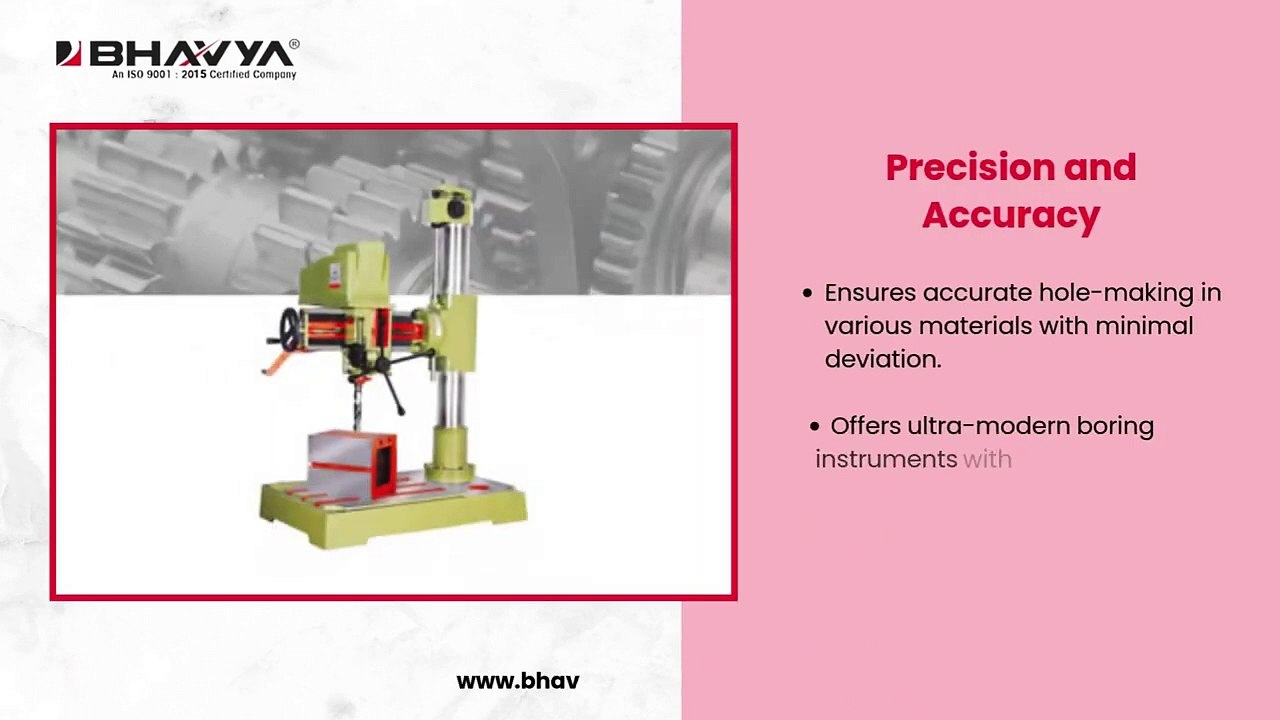 Why Radial Drilling Machines Are Essential for Industries