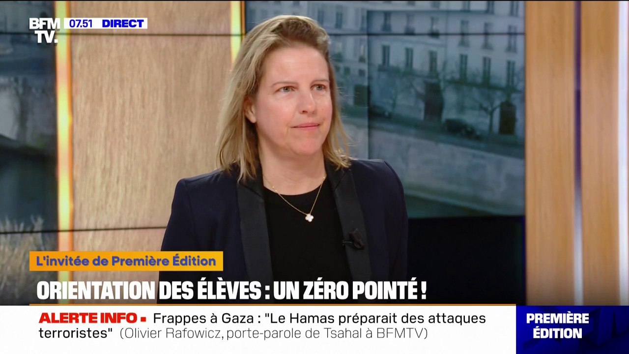 Orientation scolaire: "Les mauvaises orientations coûtent à peu près entre trois et quatre milliards d'euros par an", estime Paola Fabiani (vice-présidente du Medef)