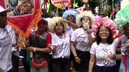 b'Marcha contra o trabalho infantil em Belm '