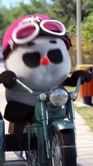 😂 Panda Ka Dost Bike Chalane Chala Tha, Par Kya Hi Ho Gaya! 🤦‍♂️🤣 | Funny Cartoon
