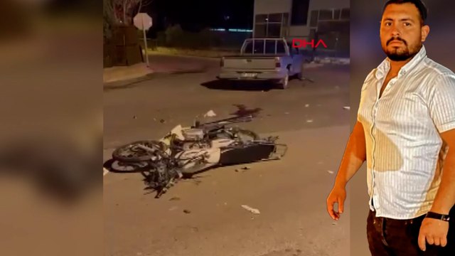 Kamyonetle çarpışan motosikletin sürücüsü öldü