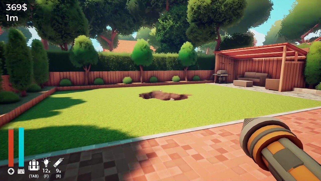 A Game About Digging A Hole: Das Graben eines Lochs als einziges Ziel