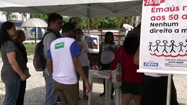 b'Movimento de Emaus define bairros de coletas'