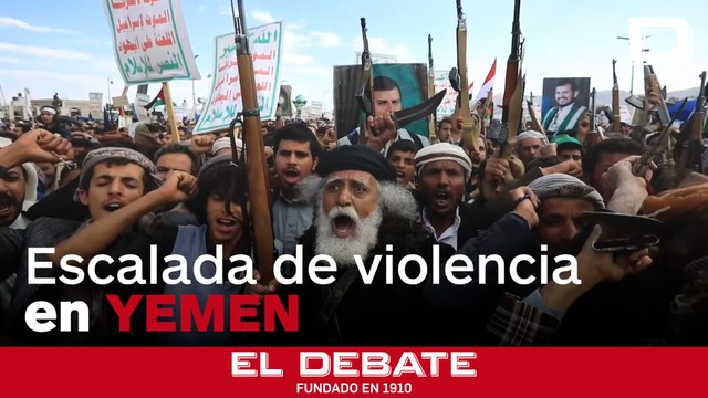 Cincuenta muertos en Yemen por bombardeos de EE.UU. mientras los hutíes lanzan misiles en represalia