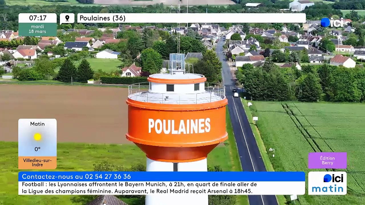 18/03/2025 - ici matin par ici Berry en vidéo