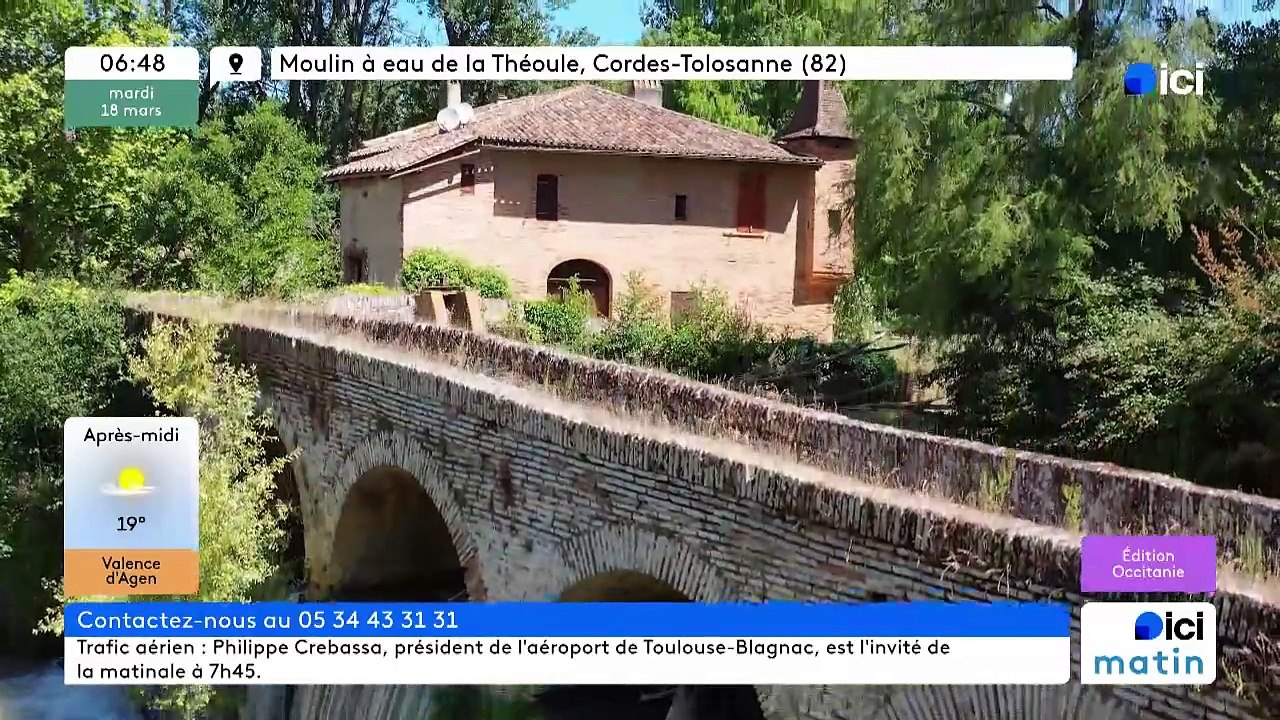 18/03/2025 - ici matin par ici Occitanie en vidéo