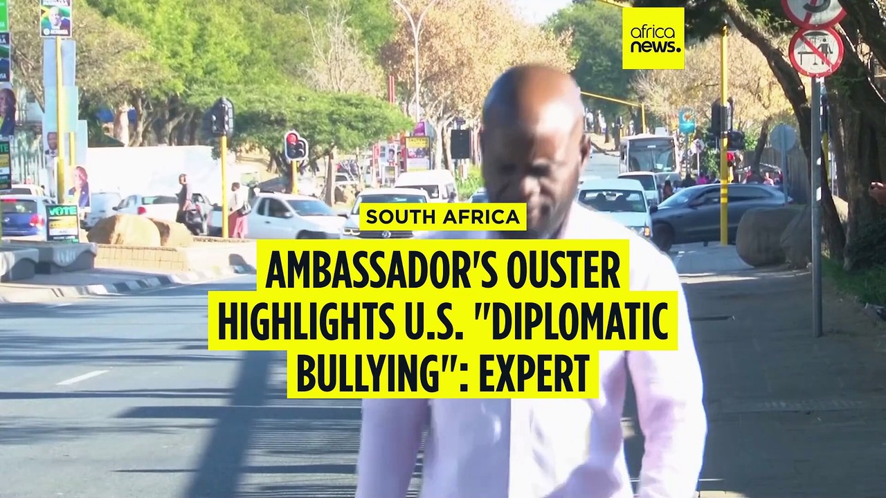 Expert: U.S. 'diplomatic bullying' behind South African ambassador's expulsion