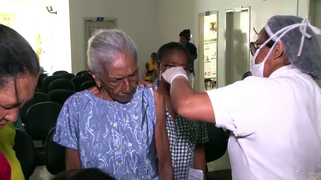 b'Campanha de vacinao no interior do Estado '