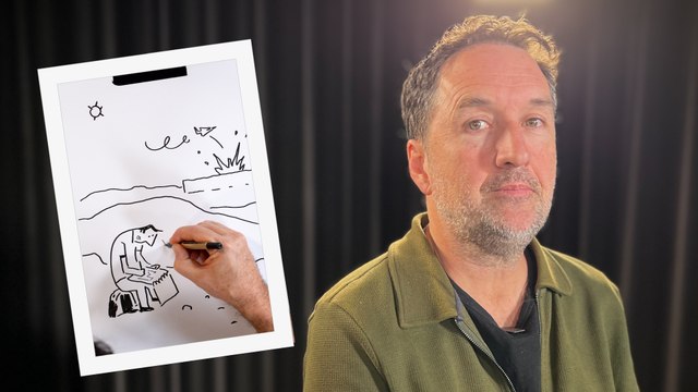 Comment dessiner les bombardements israéliens à Gaza, par Guy Delisle