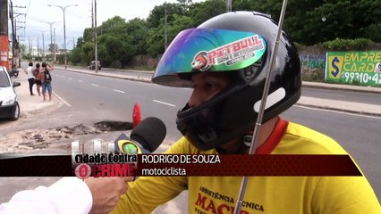 b'Buracos geram transtorno na Mrio Covas'