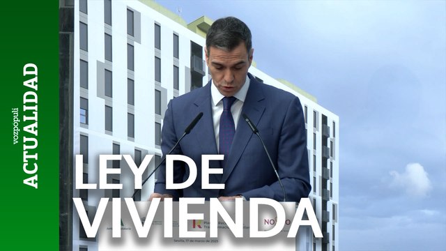 Sánchez pide ante Moreno que todas las comunidades apliquen la Ley de Vivienda