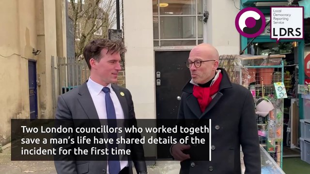 Westminster: We saw a man dying in Central London and were the only two who bothered trying to save his life