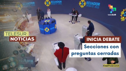 CNE de Ecuador prepara debate presidencial para el 23 de marzo
