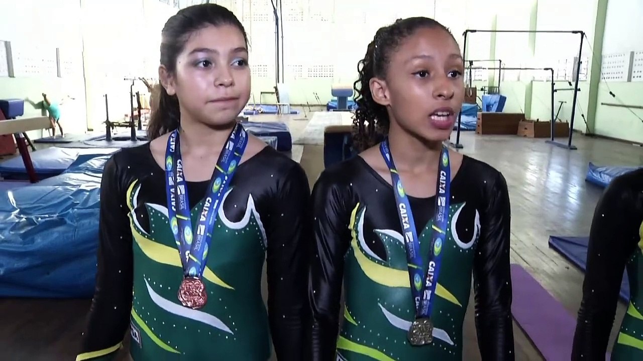 b'Ginastas paraenses se preparam para competio'