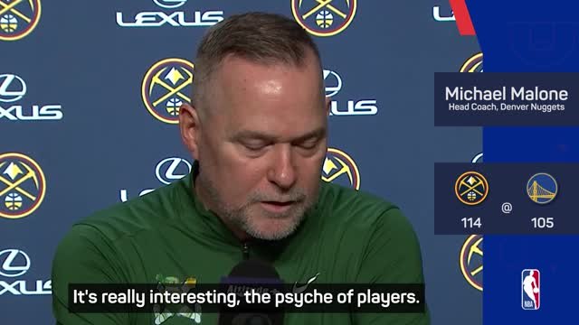Malone lauds Westbrook's triple-double heroics as Nuggets beat Warriors