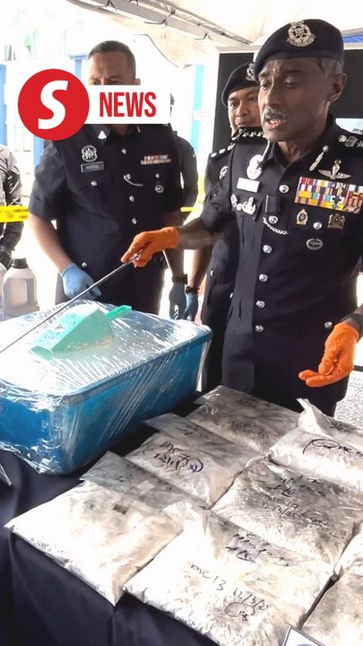 Johor police bust drug syndicate ring, confiscate narcotics worth over RM12mil