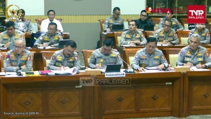 Komisi III 'Semprot' Komjen Fadil soal Konflik TNI Vs Polri