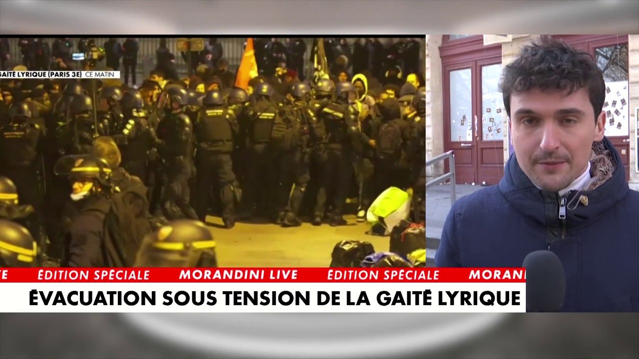 Paris : évacuation sous tension de la Gaîté Lyrique