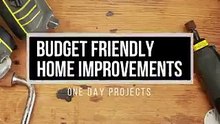 Ronnie Tarabay - Budget-Friendly Home Improvement One Day Project
