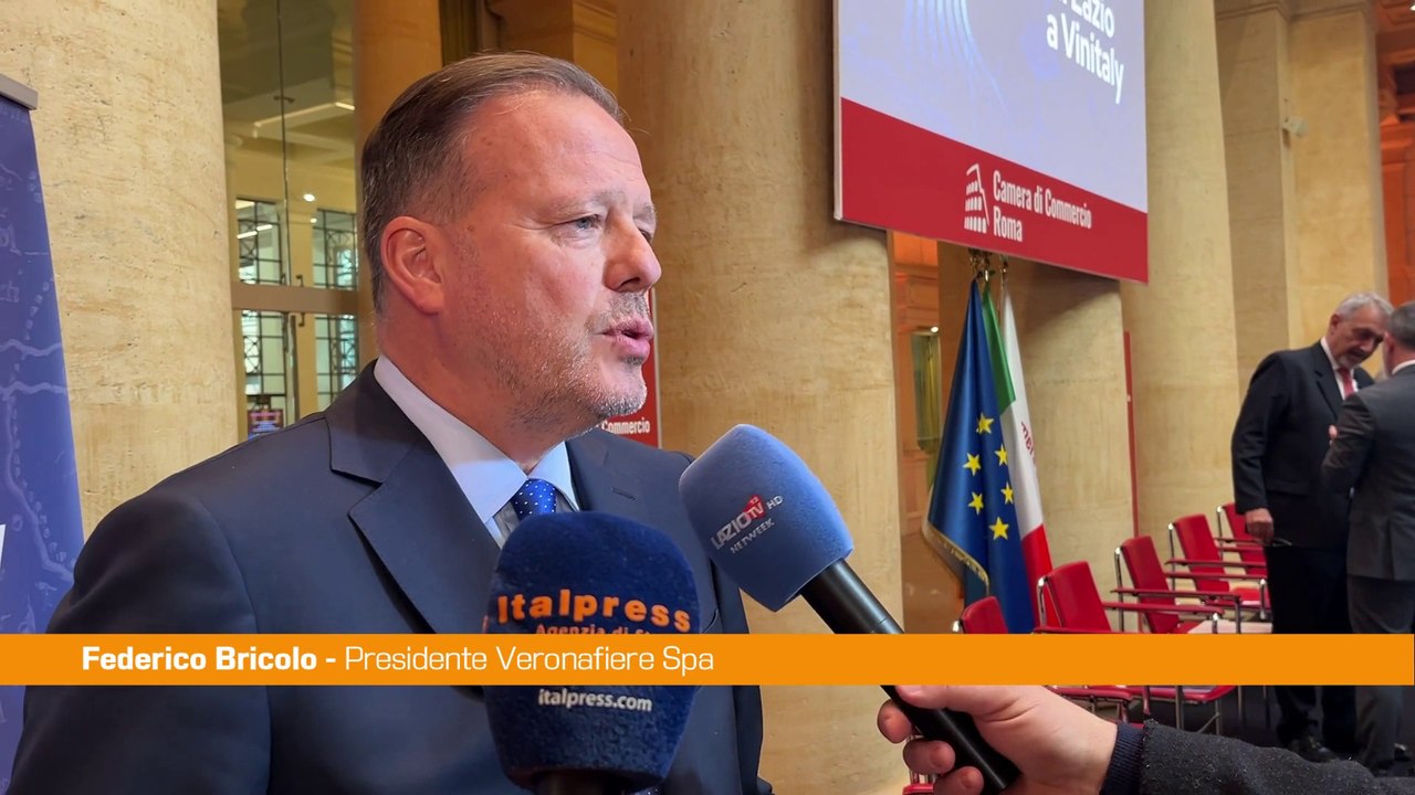 Vinitaly, Bricolo "Regione Lazio sta facendo un grande lavoro"