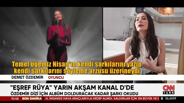'Eşref Rüya' Kanal D'de başlıyor: Demet Özdemir dizi için albüm dolduracak kadar şarkı okudu