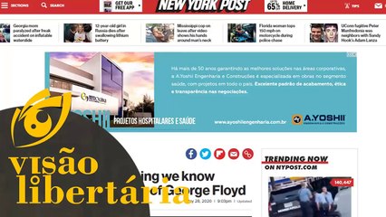 A morte absurda de George Floyd | Visão Libertária - 29/05/20 | ANCAPSU