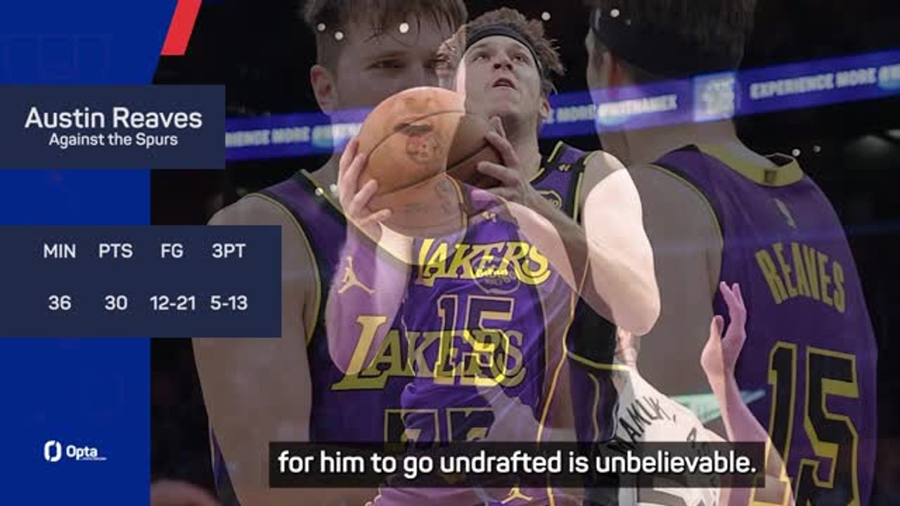 Doncic says it's 'amazing' to be by Reaves' side