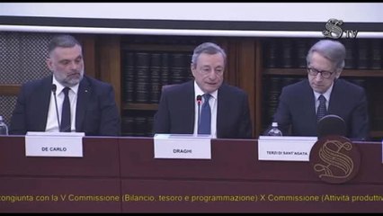 Draghi: l'Europa oggi è più sola, si chiede chi ne difenderà confini