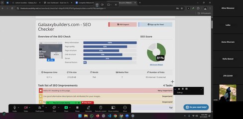 Website Audit SEO Phase 2 Class Part 1