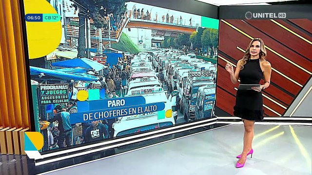 Choferes de El Alto confirman paro indefinido desde el miércoles pues aseguran que están trabajando al 5% por falta de diésel