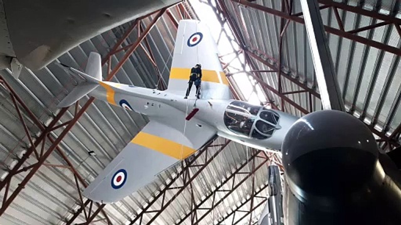 RAF Cosford museum spring clean