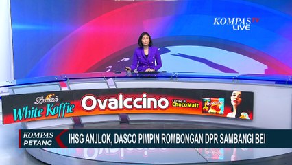 IHSG Anjlok, Dasco Pimpin Rombongan DPR Kunjungi BEI Berikan Respons Positif