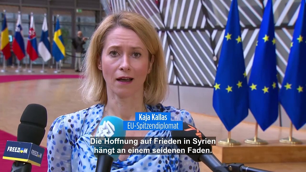 Hilfe in Milliardenhöhe: EU verstärkt Unterstützung für Damaskus