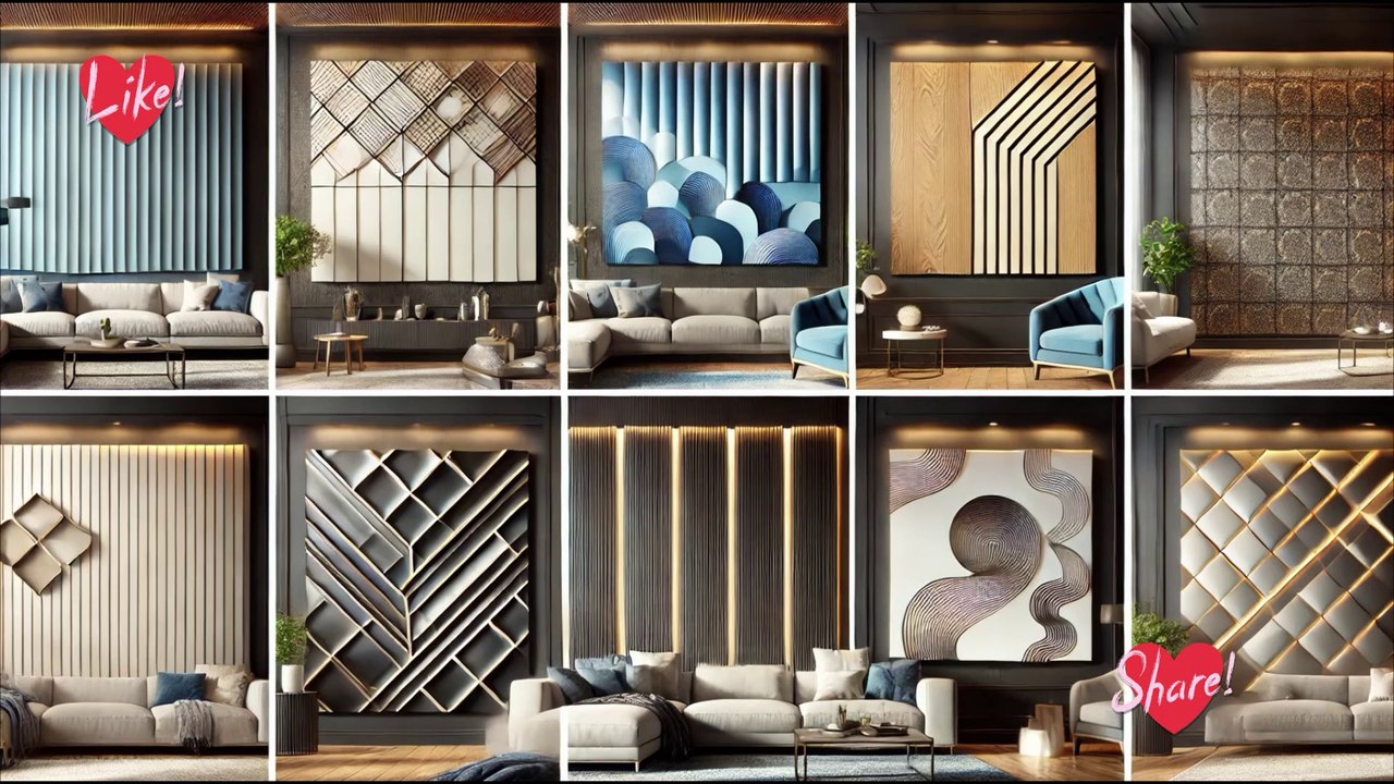 🔥 Modern PVC Wall Panel Designs for a Stunning Living Room | Interior & Wall Decor Ideas 2025