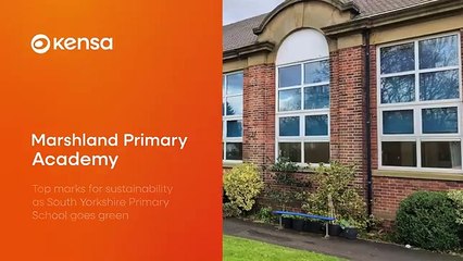 The launch of the new Ground Source Heat Pump system at Marshland Primary Academy in Moorends by Kensa.