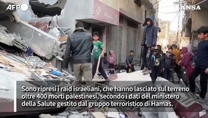 Israele fa saltare la tregua a Gaza