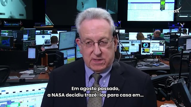 Astronautas que ficaram presos por nove meses no espaço começam viagem de volta à Terra