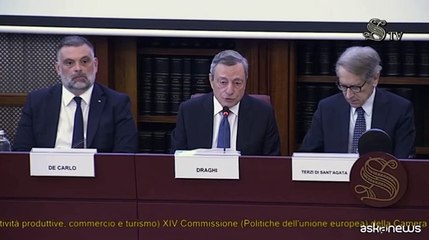 IA, Draghi: l'Europa continua a accumulare ritardo, forse incolmabile