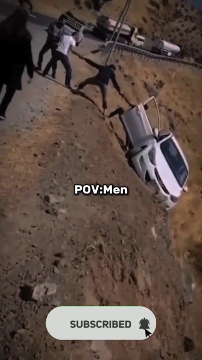 Brave man