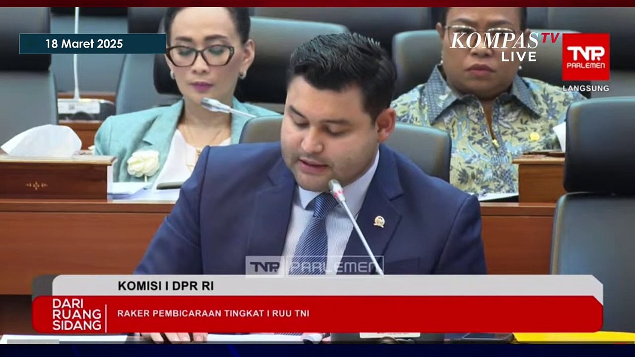 Tok! Komisi I DPR Setujui Revisi UU TNI Dibawa ke Rapat Paripurna untuk Disahkan