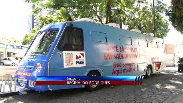 b'Campanha do Hemopa convoca doadores de sangue'
