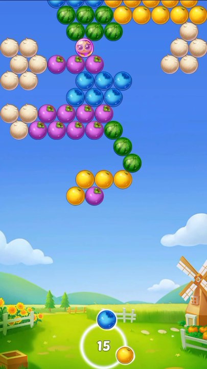 Bubble Shooter Game Play