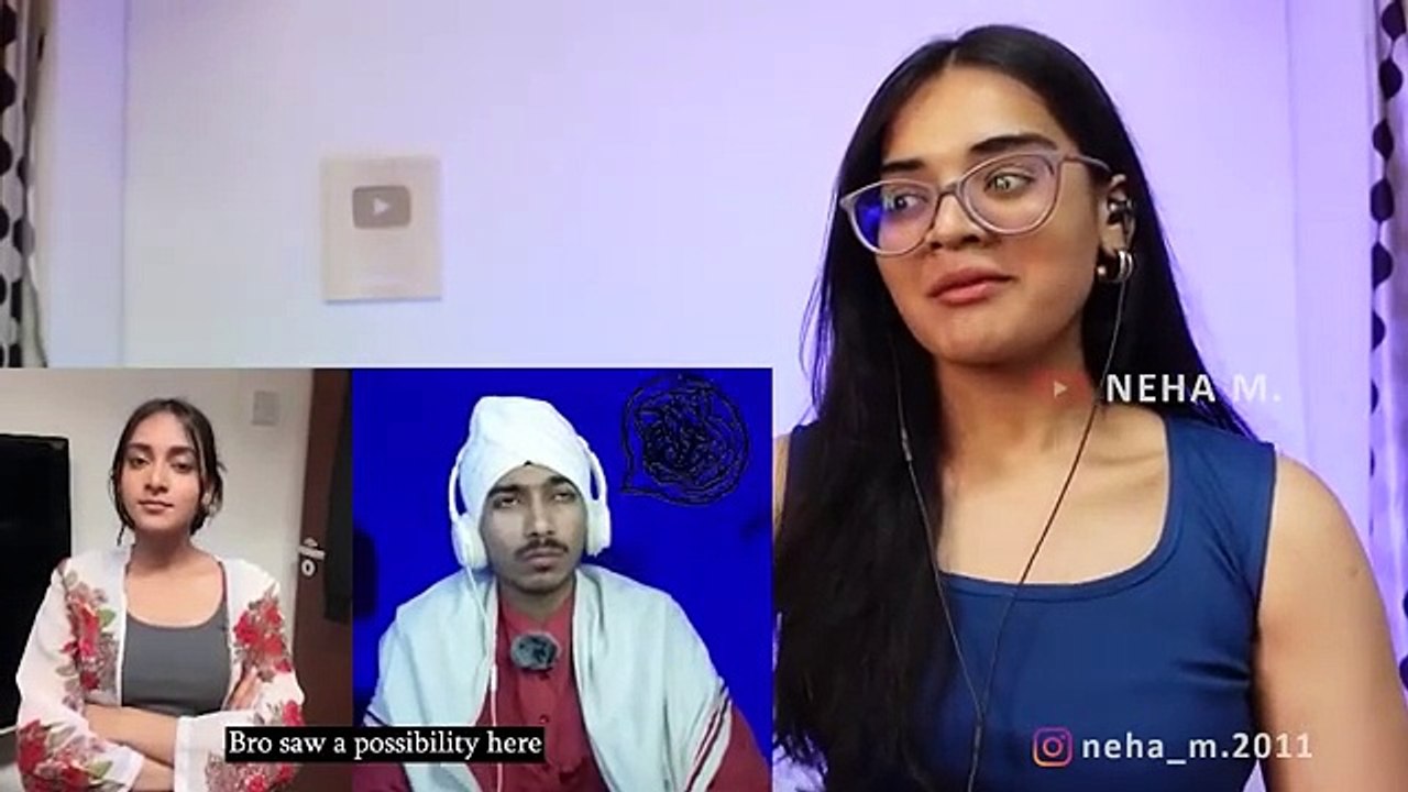 When Bihari Met A Punjaban On Omegle! (Sorry Khan Sir) REACTION | MAAN BIHARI PANDEY | Neha M.